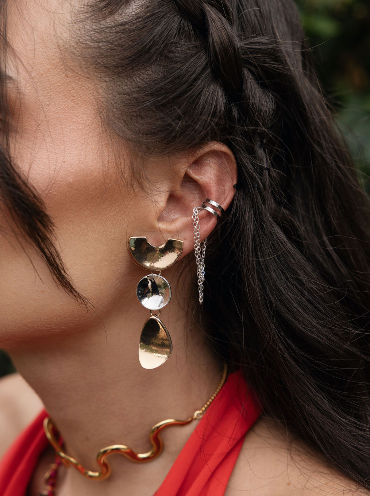 Piercing Cafuné prata