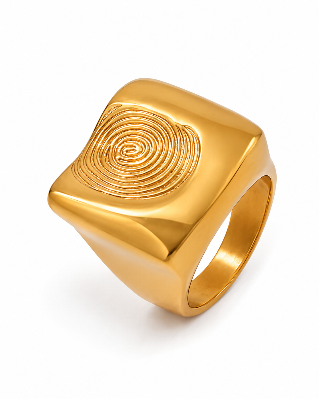 Anel Poente Dourado