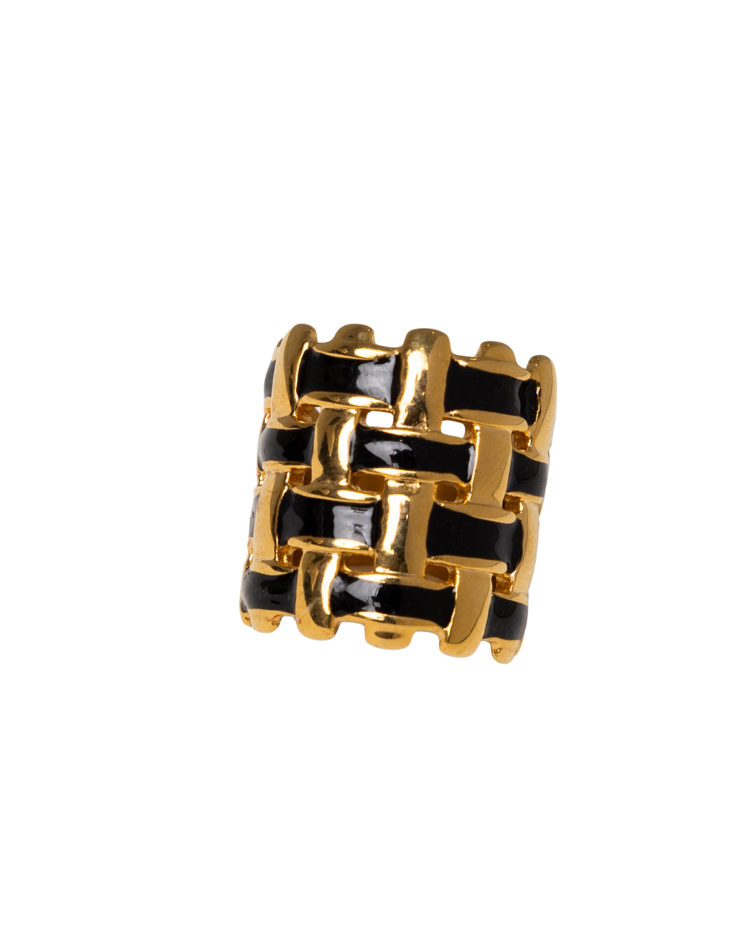 Anel Latte Preto