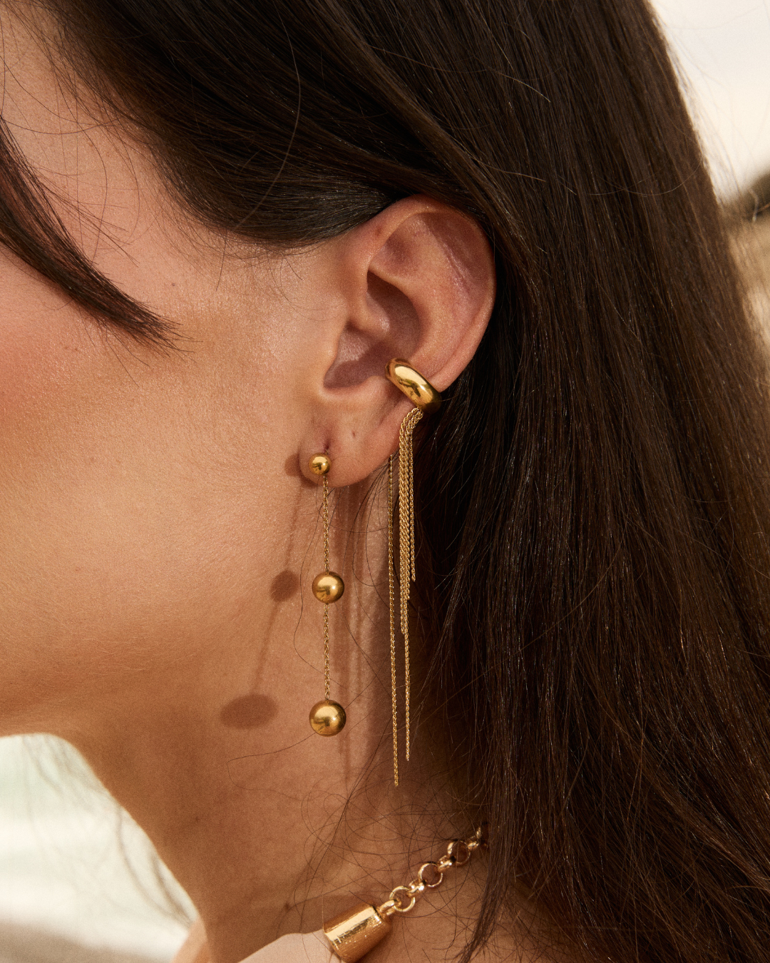 Piercing Maresia Dourado