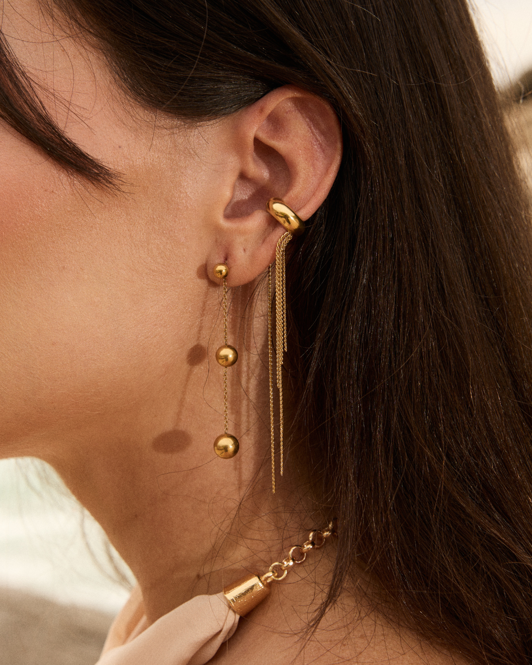 Piercing Maresia Dourado