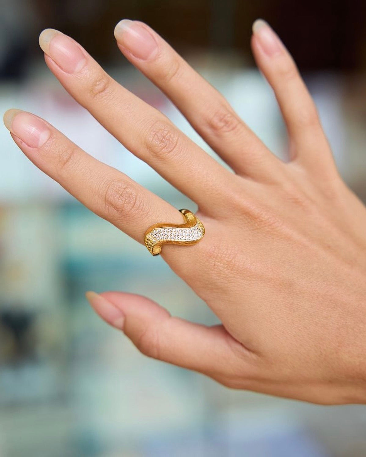 Anel Prólogo Dourado