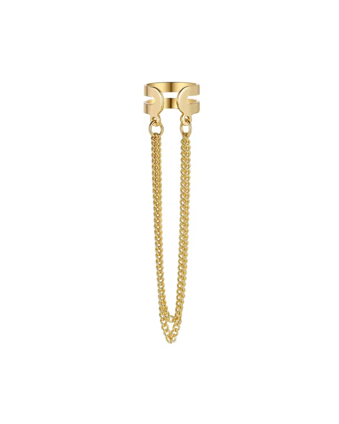 Piercing Cafuné Dourado
