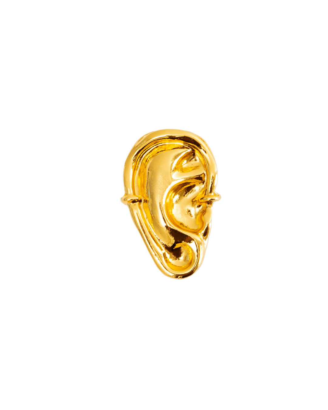 Anel Audição Dourado